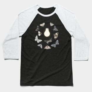 Moths to a Light Baseball T-Shirt